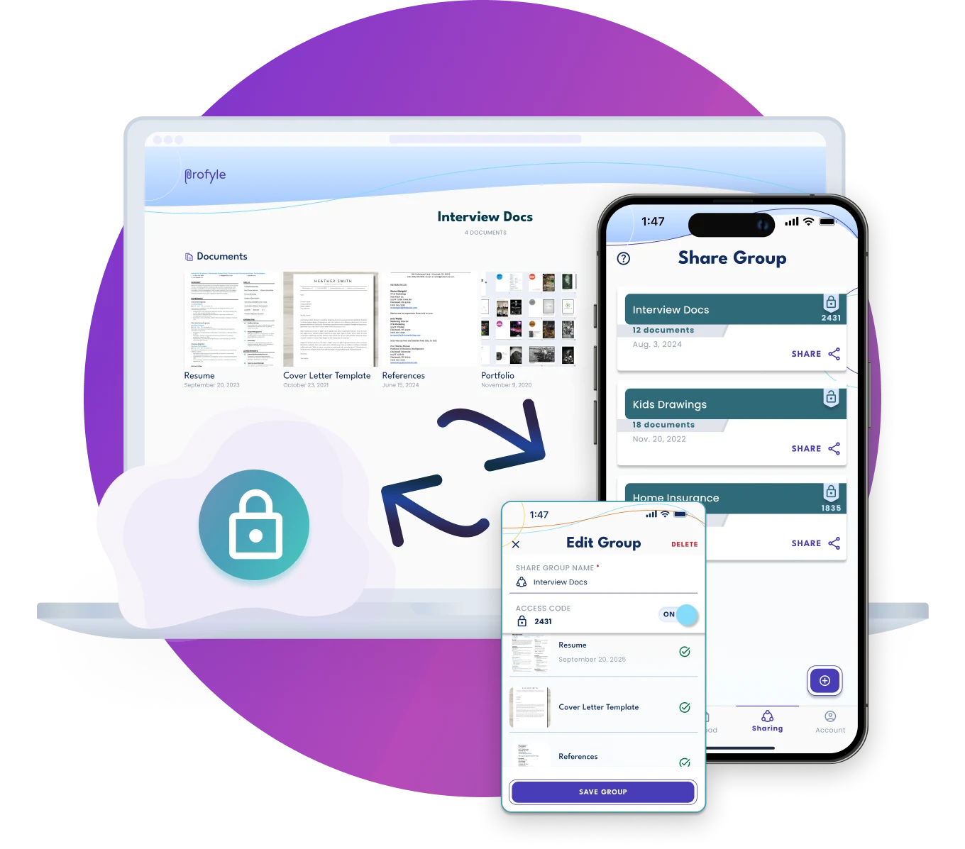 Securely Share with Ease
